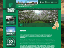 Tablet Screenshot of pearceseeds.co.uk